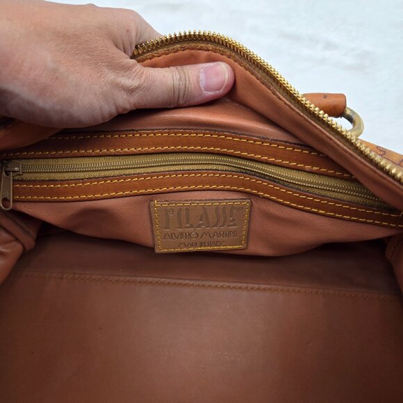 Alviero Geo Classic Boston Bag - Picture 2 of 16